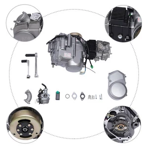 125cc 125ccm 125 ccm Motor 4 Gang 4 Takt Dirt Bike Pocketbike Cross DAX Monkey - Bild 1 von 21