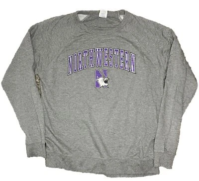 Vintage Northwestern University Crewneck Sweatshirt Men's Size 2XL Collegiate - Image 1 of 3