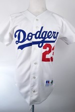 Vtg Russell Los Angeles Dodgers Eric Karros 23 Jersey MLB 1990s Men Size M 40