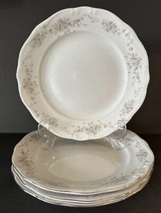 Johann Haviland Dinner Plates Bavaria Germany Fine China Floral 10” Set of 4 - Picture 1 of 8