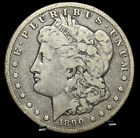 1890 CC - Silver Morgan One Dollar S$1 Coin - 1