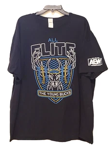 Camiseta de Lucha Libre Licenciada Young Bucks AEW All Elite Neon AEW All Elite 2XL - Imagen 1 de 6