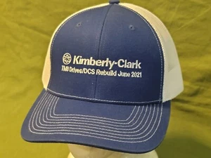 Gorra con cierre a presión ajustable azul KIMBERLY-CLARK de Outdoor Cap - Imagen 1 de 6