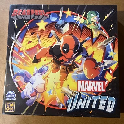 Marvel United X-Men Deadpool Expansión Kickstarter Nuevo Juego de Mesa Sellado Minis Foto 1 de 3
