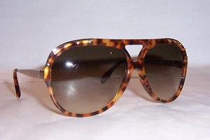 NEU ALEXANDER MCQUEEN SONNENBRILLE AMQ 4240/S HAVANNA/BRAUN 2IM-CC AUTHENTISCH - Bild 1 von 8