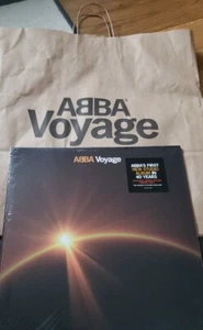 ⭐ ABBA VOYAGE Show Exclusive Limited Edition Orange vinyl + FREE ABBA paper Bag  - Picture 1 of 7