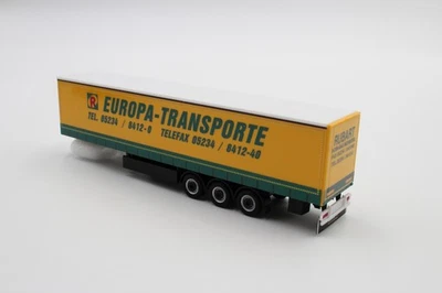 Herpa Gardinenplanenauflieger "Rubart Europa-Transporte" 319874 1/87 /HN4065-2