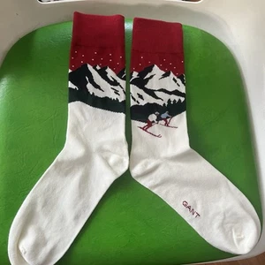 Nwot! Gant Apres Downhill Ski Dress Socks New! Rare! - Picture 1 of 1