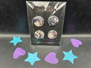 Official Taylor Swift The Tortured Poets Department TTPD Pin Button Set of 4 NEW - Picture 1 of 6