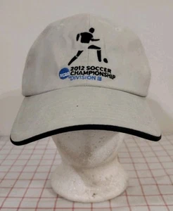 NCAA 2012 Soccer Championship Division III Cap Hat Beige Mens Adjustable - Picture 1 of 6