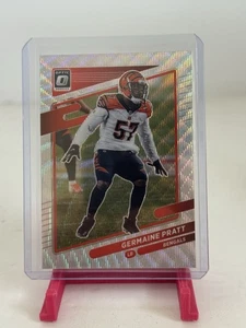 2021 Panini Donruss Optic GERMAINE PRATT Wave Prizm /299 BENGALS - Picture 1 of 2