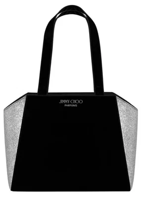 Bolso de Mano Jimmy Choo Perfumes Negro Plata ¡OFERTA AYUDA A PERROS Y GATOS! Foto 1 de 4