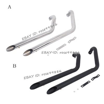 Sistema de escape completo silenciadores tubo de cabezal para Honda Shadow 1100 VT1100C 1987-1996 Foto 1 de 4