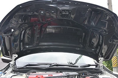 Protector de lluvia para capó Aero First Molding - FK8 Civic Type R  Foto 1 de 2