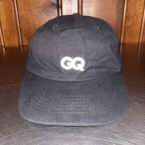 NEW GQ MAGAZINE Subscriber Exclusive Dad Hat Cap Adjustable Strap Black Logo - Picture 1 of 6