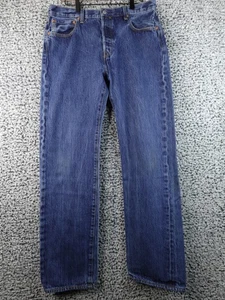 Jeans Vintage Levi’s 501 XX Bottone Fly 34x34 Classico Denim - Foto 1 di 16