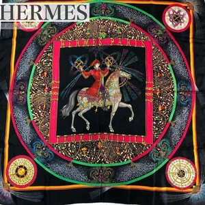 Hermes Schal Carre90 Fire of Craftsmanship 150th Anniversary M1_1113 - Bild 1 von 13