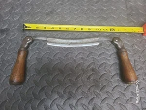 Vintage J.S. Cantelo Boston klappbares Zugmesser 8" gebogene Cutterklinge - Bild 1 von 16