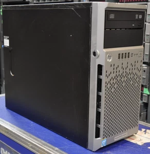 HP ML310e Gen8 V2 Intel E3-1240 v3 3.40Ghz 4-Core XEON 16GB RAM P420 2x 300GB HD - Picture 1 of 5