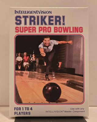 Intellivision Striker!  Super Pro Bowling (New) - Image 1 of 4