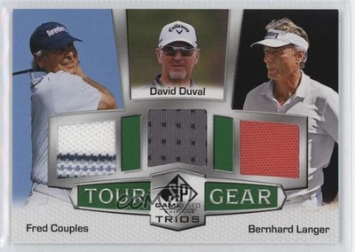 2024 SP Game Used Tour Gear Trios Fred Couples David Duval Bernhard Langer - Image 1 of 3