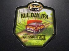 FOUNDERS BREWING All Day IPA session shield STICKER decal craft beer Brewery