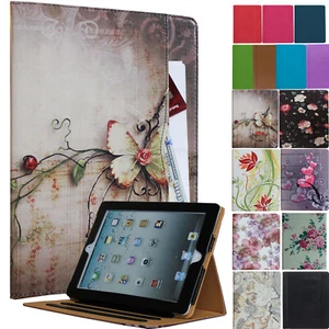 For 10.2 iPad 9th 8th 7th Gen Leather Smart Case Cover Stand With Wallet Pocket - Picture 1 of 50