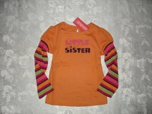 VINTAGE Girls GYMBOREE FALL HOMECOMING Little Sister Shirt 3T NWT - Picture 1 of 2