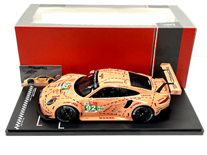 911 RSR 991 winner 24h of Le Mans 2018 #92 Pink Pig Livery 1/18 Scale Model IXO
