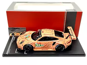 1/18 Scale IXO 911 RSR 991 winner 24h of Le Mans 2018 #92 Pink Pig Livery - Picture 1 of 6