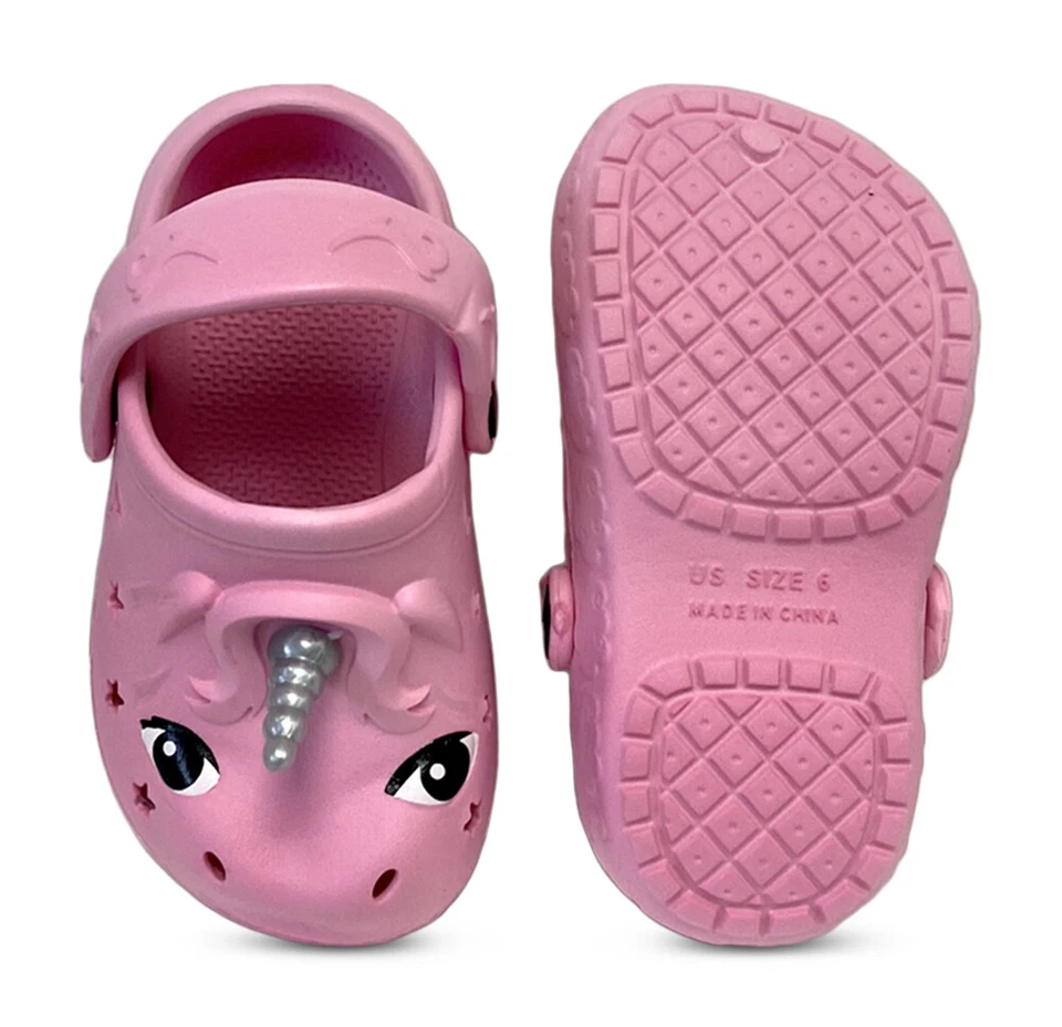 Norty Boy's Girl's Kid Children Toddler Fun Slip On Sandal Slipper Clog Shoe - Imagem 1 de 1