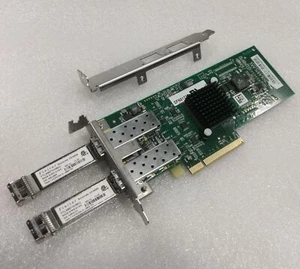 SolarFlare SFN5122F Dual Port 10Gb/s PCI-E 2.0 x8 Enterprise Sever Adapter + SFP - Picture 1 of 7