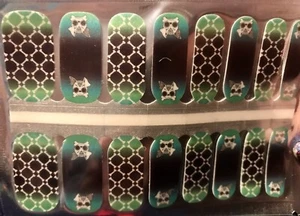 Color Nail Polish Strips, 16ct. LIMITED EDITION GID PUPPY SKULLS See Description - Picture 1 of 4