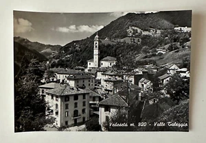 CARTOLINA VEDESETA m.820 VALLE TALEGGIO IN B/N NON VIAGGIATA - Picture 1 of 2