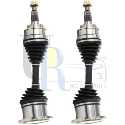 For 1999 Chevy GMC Silverado Sierra 2500 3500 HD 4WD Pair Front CV Axle Shaft - Image 1 of 4