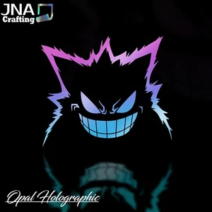 Vinyl Decal Sticker Pokemon Gengar Ghost Decal - Picture 1 of 7