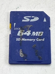 SanDisk 64mb SD Memory Card - Picture 1 of 2