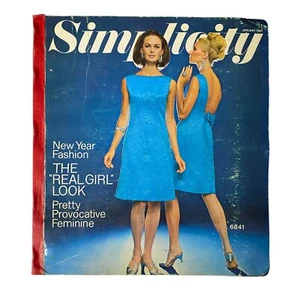1967 January Simplicity Catalog Sewing Pattern Giant Store Counter Book Fashion - Picture 1 of 11