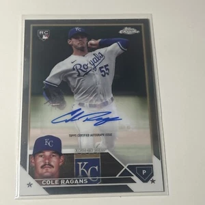 Cole Ragans Auto 2023 Topps Chrome Update Rookie # AC-CRA - Picture 1 of 10