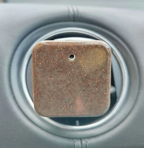 Auto-Lufterfrischer Quadrat aus Epoxidharz - Bild 1 von 3
