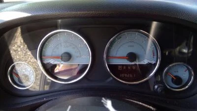 Used Speedometer Gauge fits: 2014 Jeep Wrangler cluster Sahara Polar package 100 - Image 1 of 4