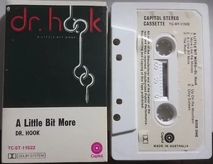 Dr. Hook `A Little Bit More` Cassette 1976 Capitol Records – ST-11522 Country - Picture 1 of 2