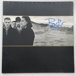 SIGNED BRIAN ENO U2 THE JOSHUA TREE VINYL ALBUM RARE AUTHENTIC