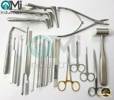 Nasal Instruments Set,Rhinoplasty Set Of 21 Pcs,Plastic Surgery Instruments • 165$