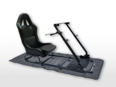 FK Driving Game Sim Racing Simulator Frame + Seat for Wheel Pedals Xbox PS PC - Image 1 of 4