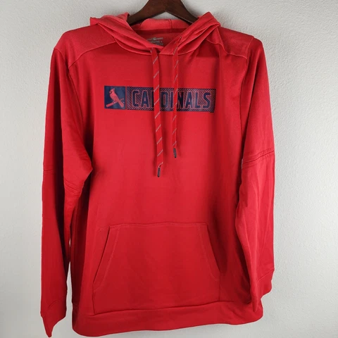 St Louis Cardinals Fleece Hoodie Men's Large Cover