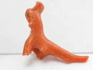 Natural Italian Red Coral Polished Rough Stick Gemstone For Jewelry - Picture 1 of 6