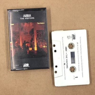 ABBA Cassette Tape 80s Pop THE VISITORS ONE OF US WHEN ALL IS SAID AND DONE - Image 1 of 4