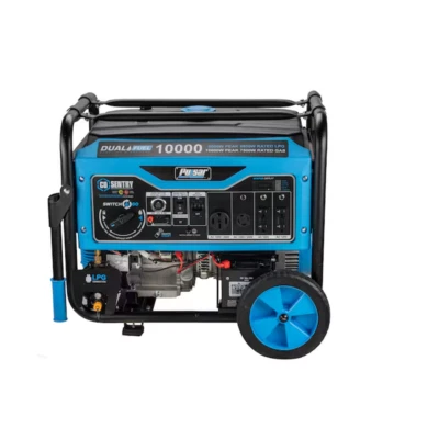 Pulsar 10,000-W Hybrid Portable Dual Fuel Gas Generator, Remote Start, CO Sensor - Image 1 of 4