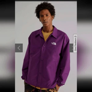 The North Face Easy Wind Coach Dark Purple Jacket Size M New - Picture 1 of 13